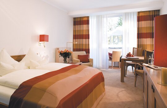 Das Doppelzimmer Gutshof Knollenblick des Romantik- und Wellnesshotels Deimann