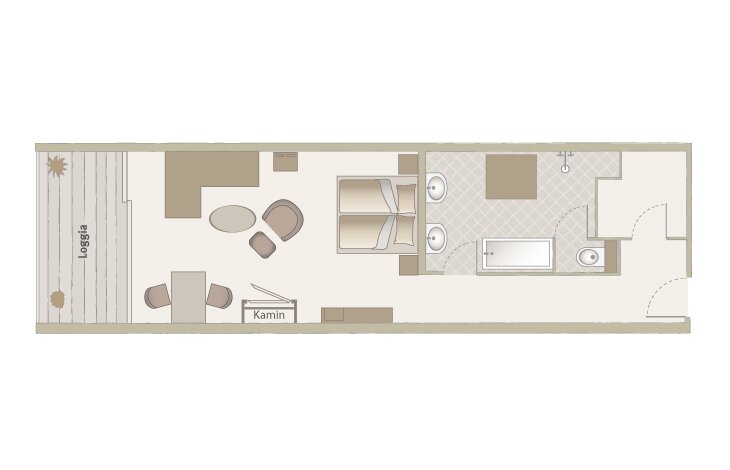 Grundriss Sorpehaus Hotel Deimann