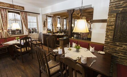 Die gemütliche Bauernstube des Schwesterhotels Störmann 