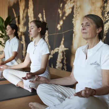 Meditation im Hotel Deimann