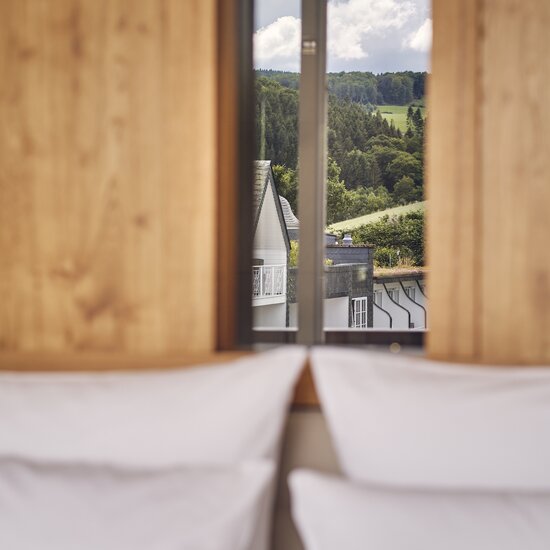 Kaminfeuer im Hotel Deimann
