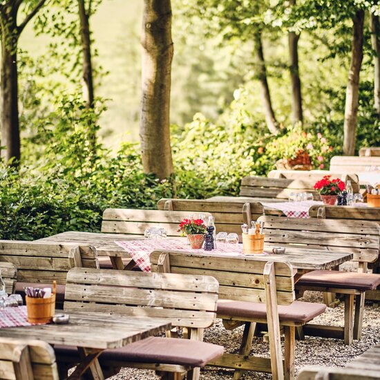 Kaminfeuer im Hotel Deimann