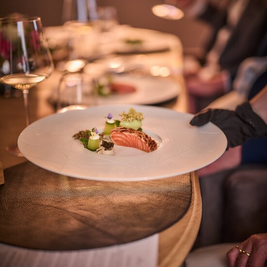 Zubereitung der Gerichte im Hotel Deimann