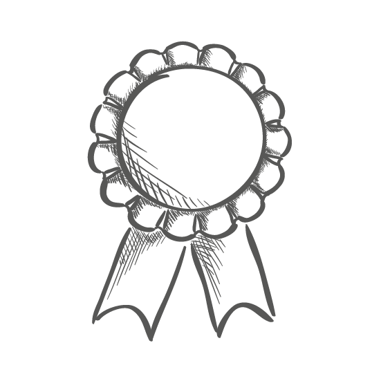 Auszeichnung Icon Zeichnung