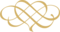 gold Schnörkel
