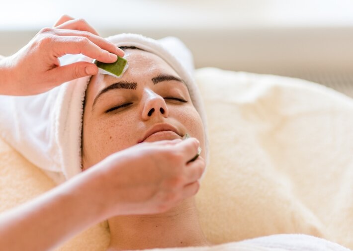 Gesichtsbehandlung im Wellnesshotel im Sauerland