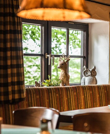 Deko und Einrichtung in der Knollenhütte