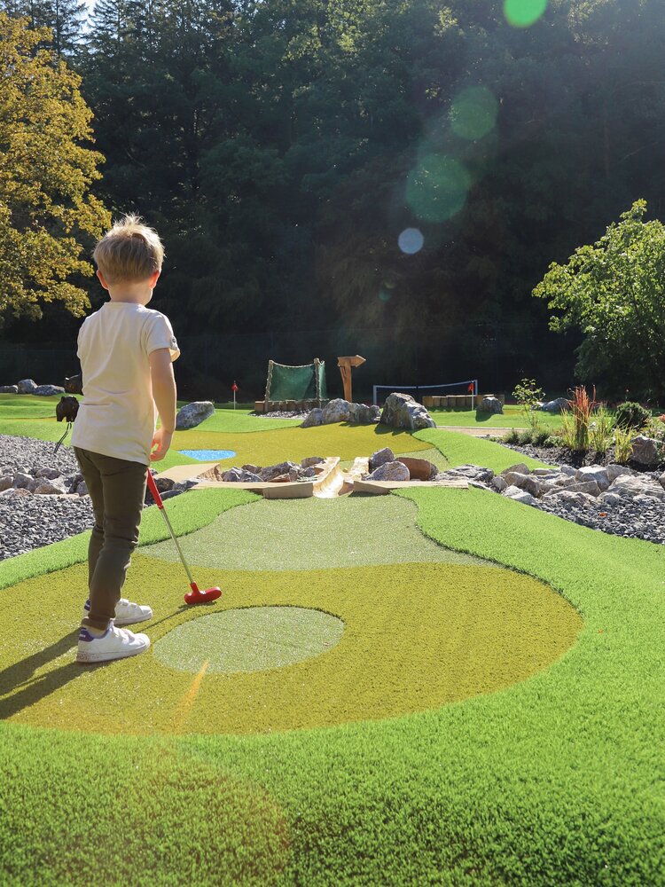 Minigolfplatz im Sauerland im Hotel Deimann