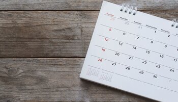 Kalender Detailaufnahme